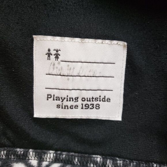 Columbia Jacket Girls Youth XL Full Zip Black White Coral Pockets Outdoor Warm - Picture 9 of 10